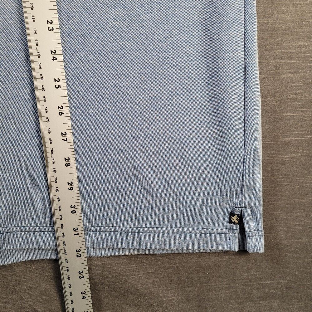 Nat Nest Polo Polyester‎ Blend Shirt Mens Blue Size XXL - Picture 9 of 10